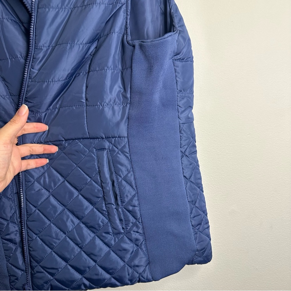 U.S. Polo Assn. Women's Blue Puffer Vest Size M - Picture 5 of 7